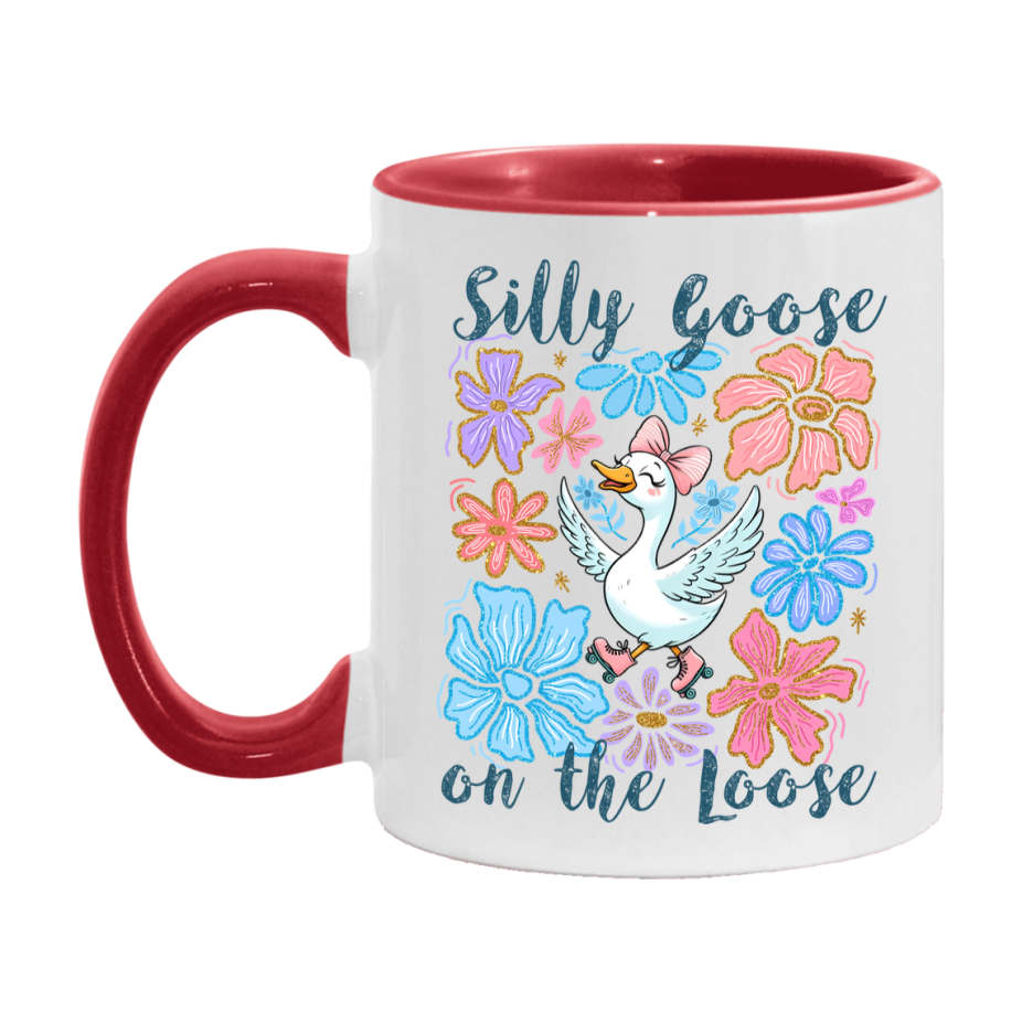 Silly Goose Mug, Funny Goose Coffee Mug, 11Oz Or 15Oz Ceramic Cup