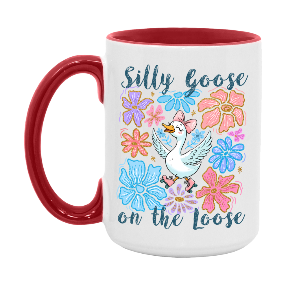 Silly Goose Mug, Funny Goose Coffee Mug, 11Oz Or 15Oz Ceramic Cup