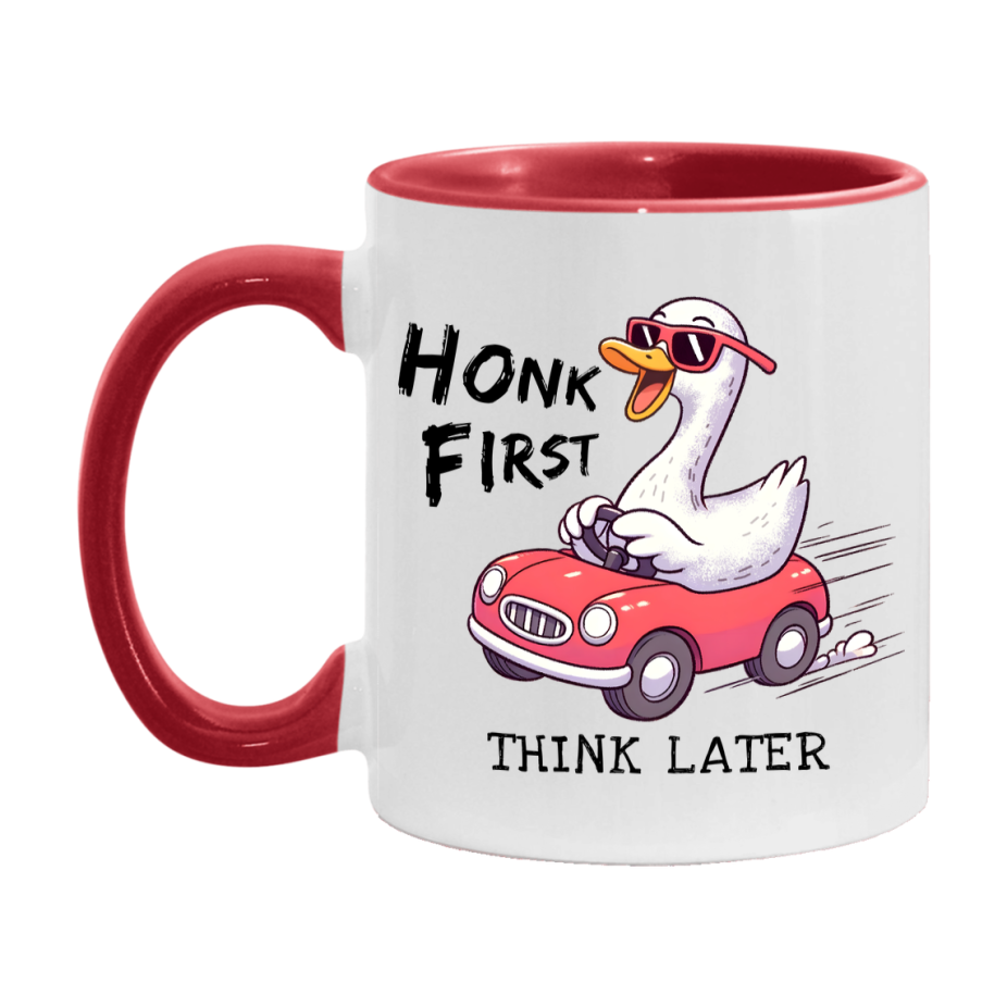 Silly Goose Mug, Funny Goose Coffee Mug, 11Oz Or 15Oz Ceramic Cup