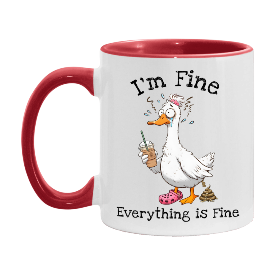 Silly Goose Mug, Funny Goose Coffee Mug, 11Oz Or 15Oz Ceramic Cup