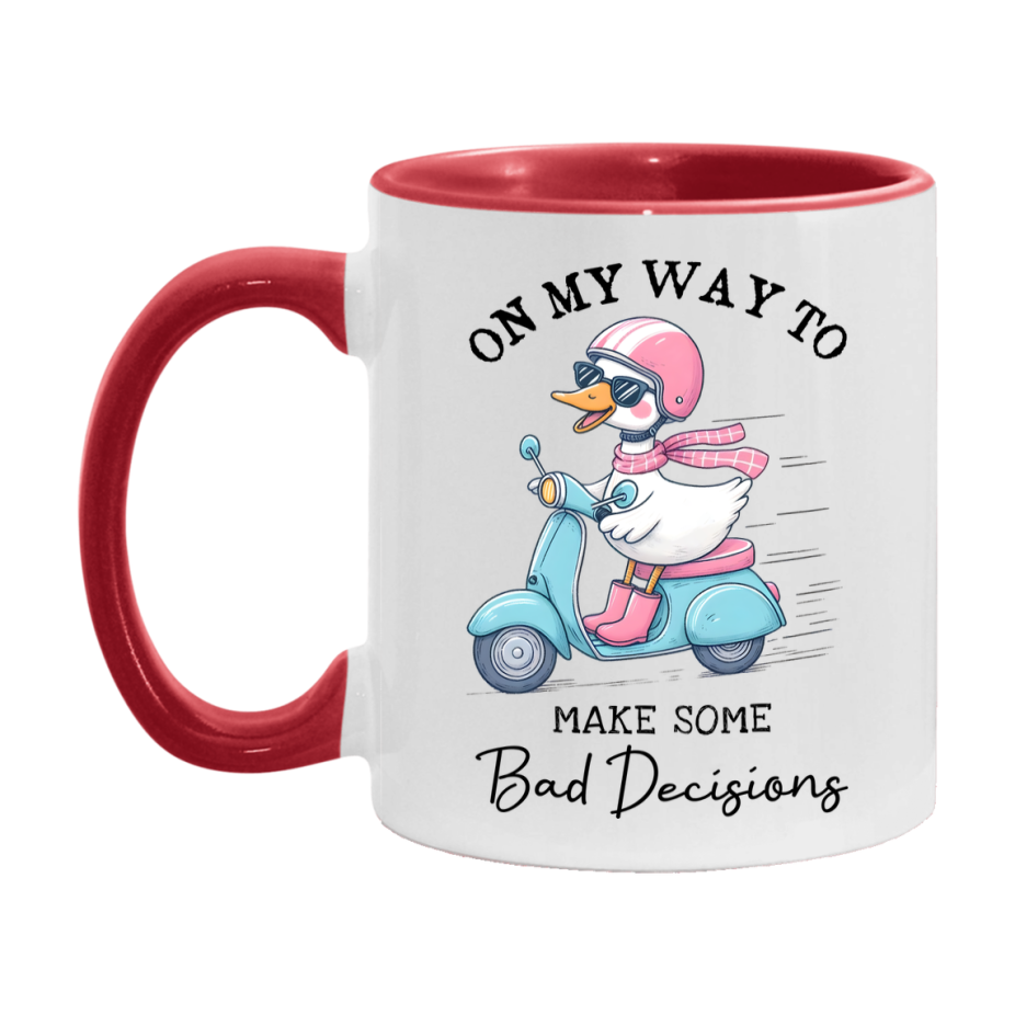 Silly Goose Mug, Funny Goose Coffee Mug, 11Oz Or 15Oz Ceramic Cup