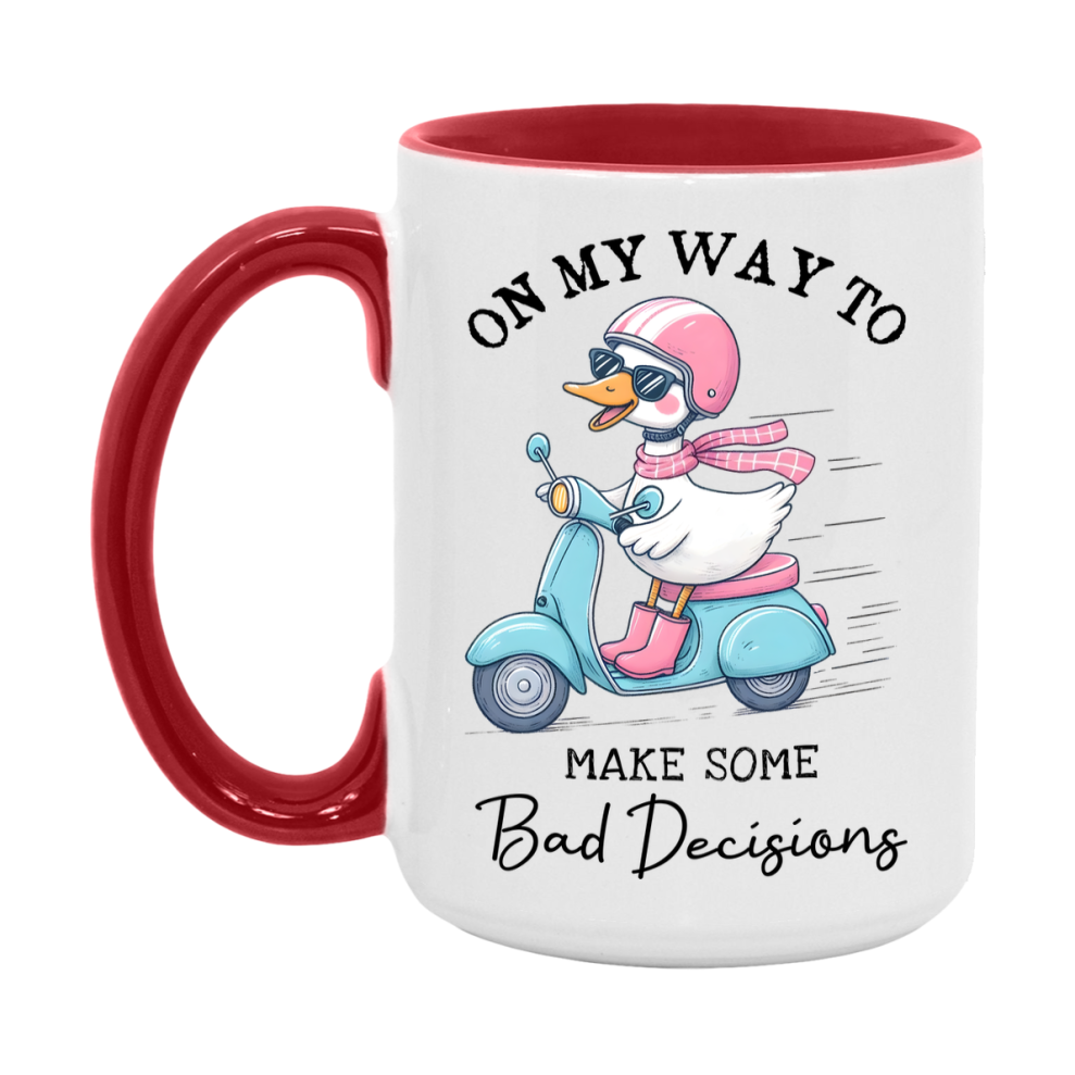 Silly Goose Mug, Funny Goose Coffee Mug, 11Oz Or 15Oz Ceramic Cup