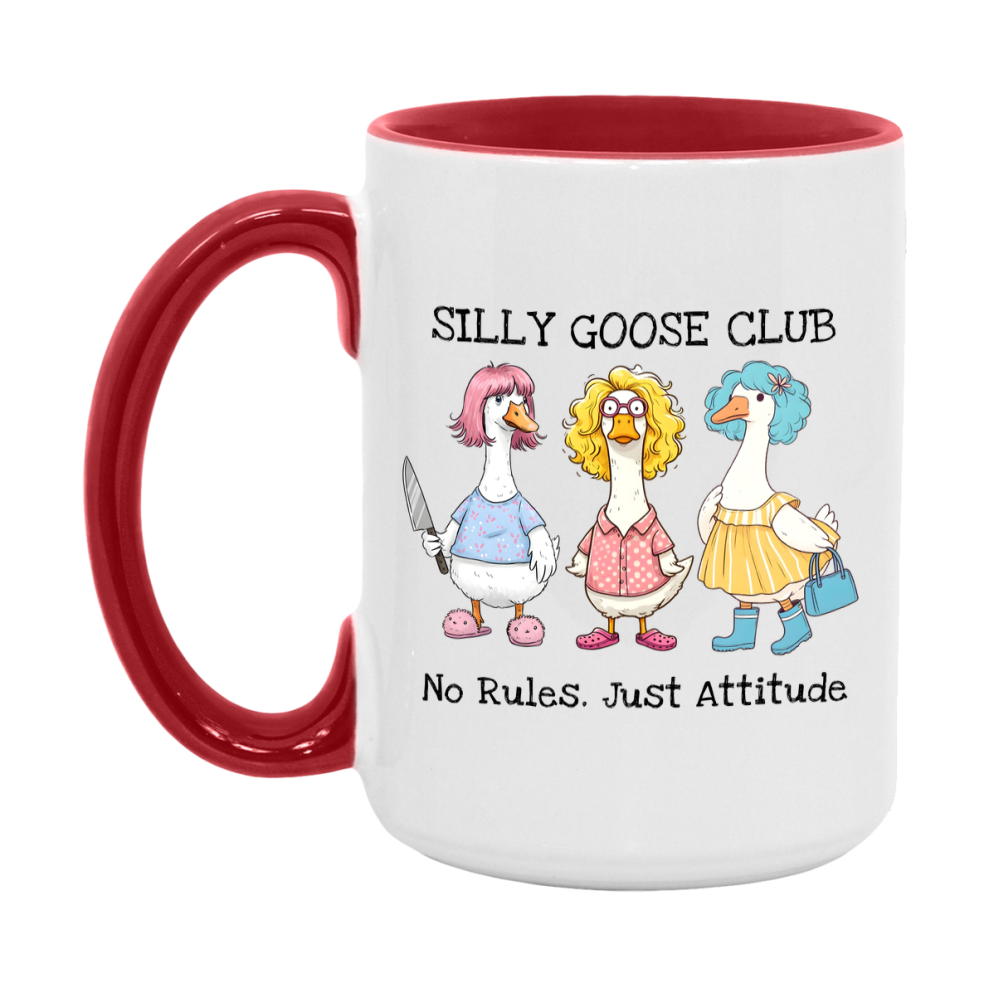 Silly Goose Mug, Funny Goose Coffee Mug, 11Oz Or 15Oz Ceramic Cup