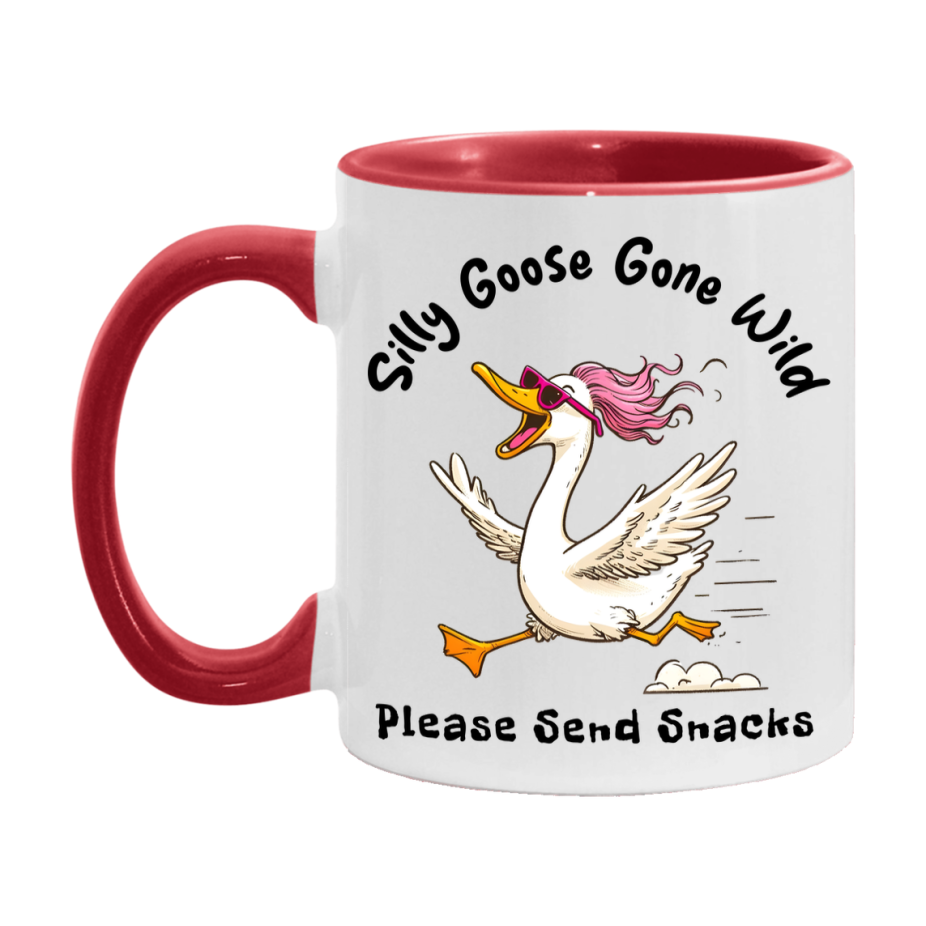 Silly Goose Mug, Funny Goose Coffee Mug, 11Oz Or 15Oz Ceramic Cup