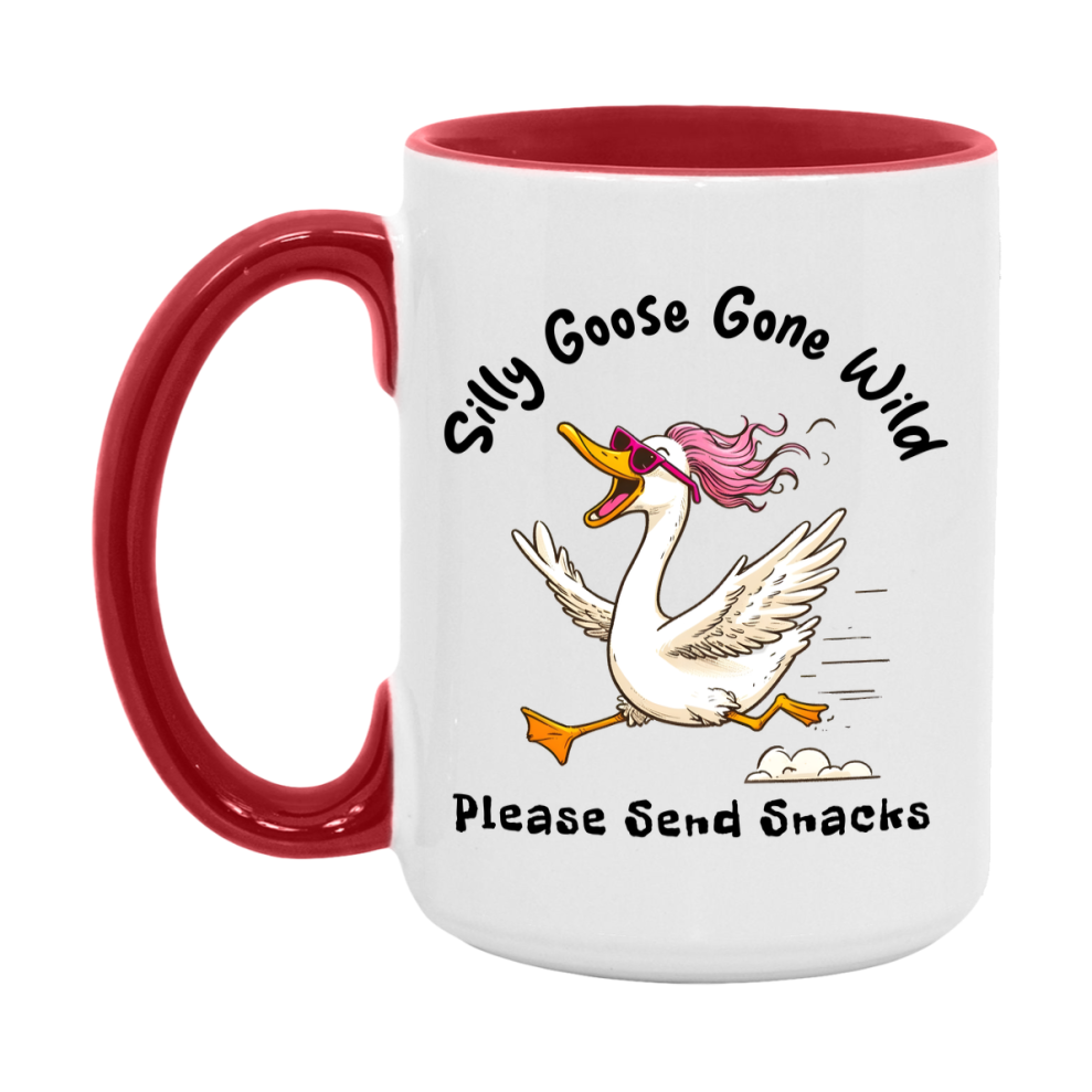 Silly Goose Mug, Funny Goose Coffee Mug, 11Oz Or 15Oz Ceramic Cup