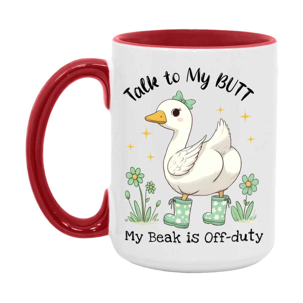 Silly Goose Mug, Funny Goose Coffee Mug, 11Oz Or 15Oz Ceramic Cup