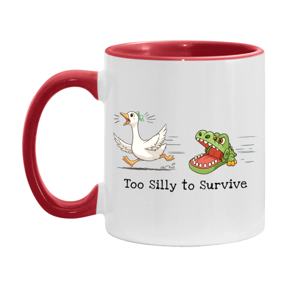 Silly Goose Mug, Funny Goose Coffee Mug, 11Oz Or 15Oz Ceramic Cup