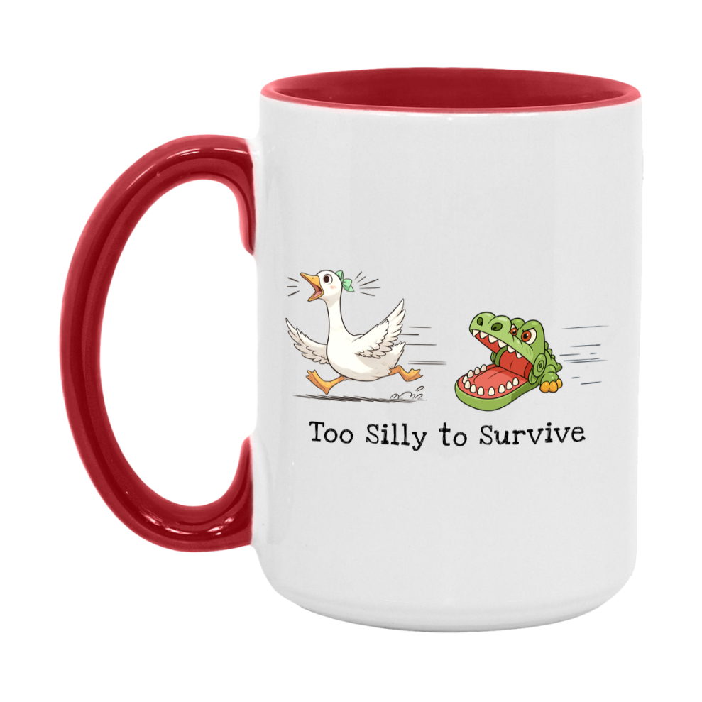 Silly Goose Mug, Funny Goose Coffee Mug, 11Oz Or 15Oz Ceramic Cup