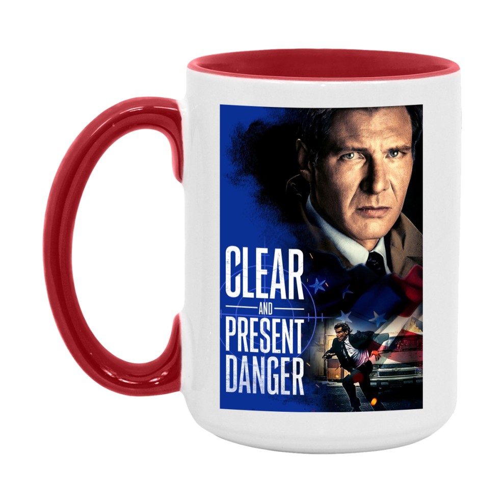 90S Movie Mug Clear And Present Danger (1994