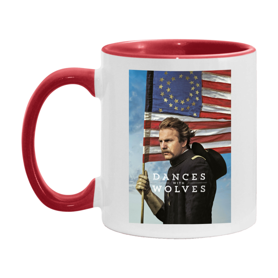 90S Movie Mug Dances With Wolves (1990
