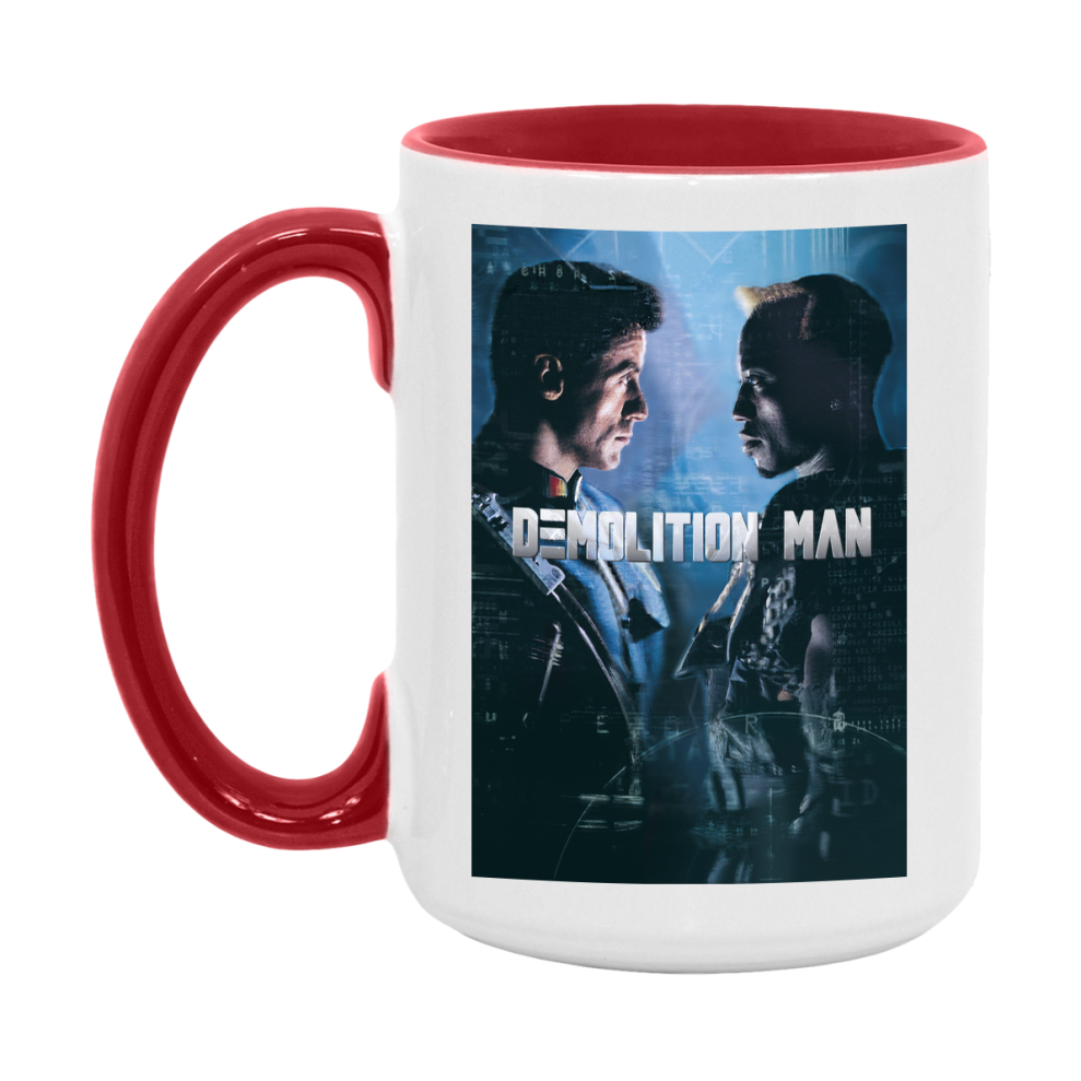 90S Movie Mug Demolition Man (1993
