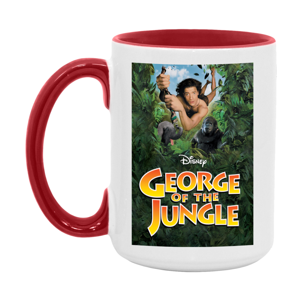 90S Movie Mug George Of The Jungle (1997