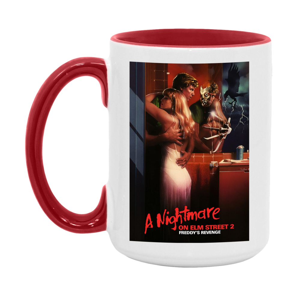 80S Movie Mug A Nightmare On Elm Street Part 2 Freddy S Revenge (1985