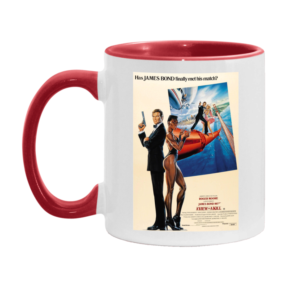 80S Movie Mug A View To A Kill (1985