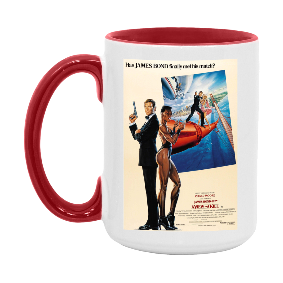 80S Movie Mug A View To A Kill (1985
