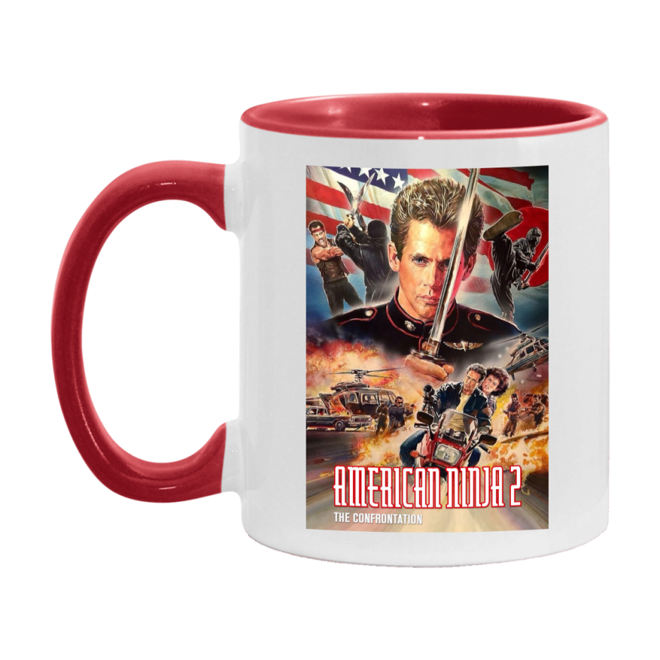 80S Movie Mug American Ninja 2 The Confrontation (1987