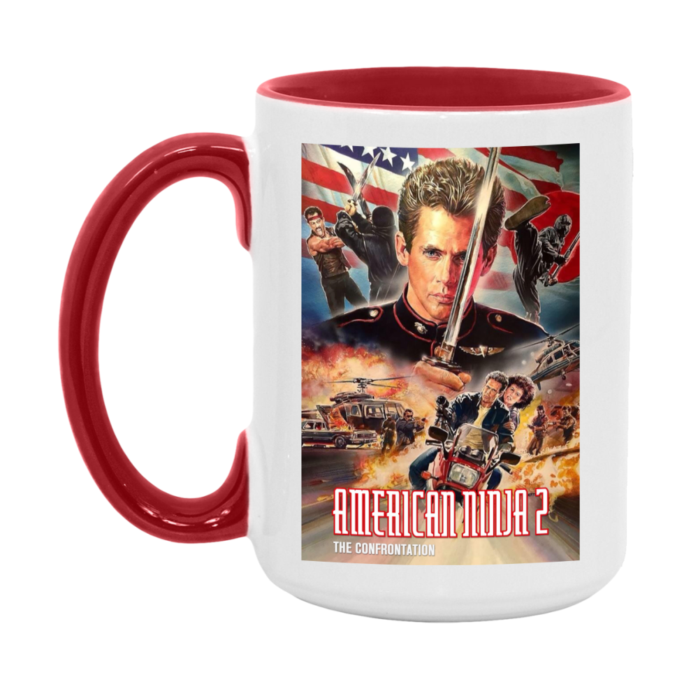 80S Movie Mug American Ninja 2 The Confrontation (1987