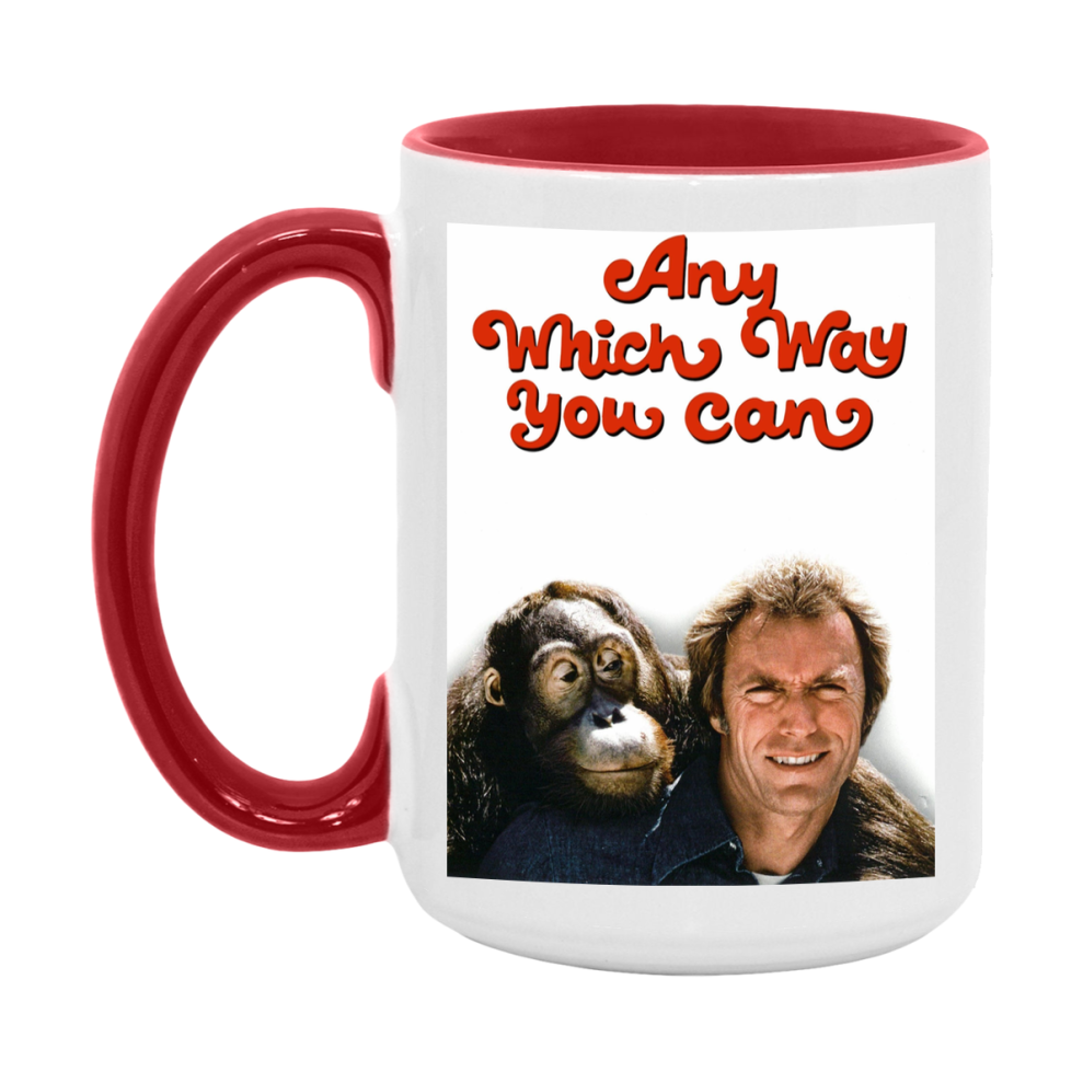 80S Movie Mug Any Which Way You Can (1980