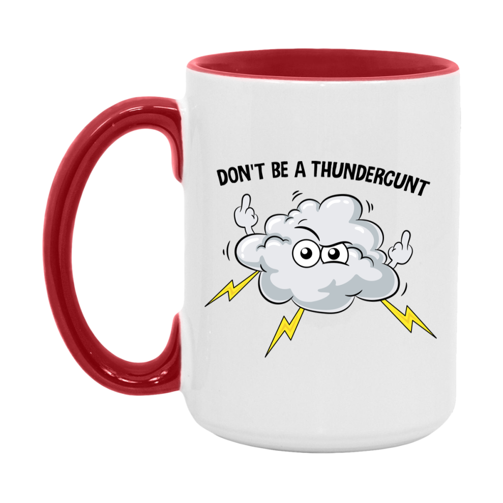 Don’t Be A Thundercunt Mug, 11Oz Or 15Oz Coffee Cup