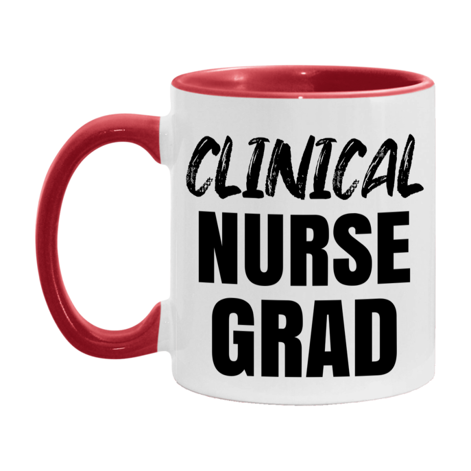Clinical Nurse Grad Coffee Mug - Ceramic Nursing Graduation Gift
