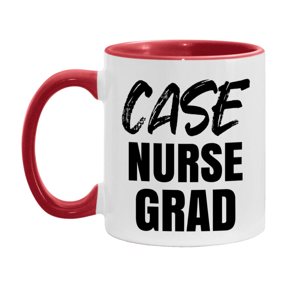 Case Nurse Grad Coffee Mug - Ceramic Nursing Graduation Gift