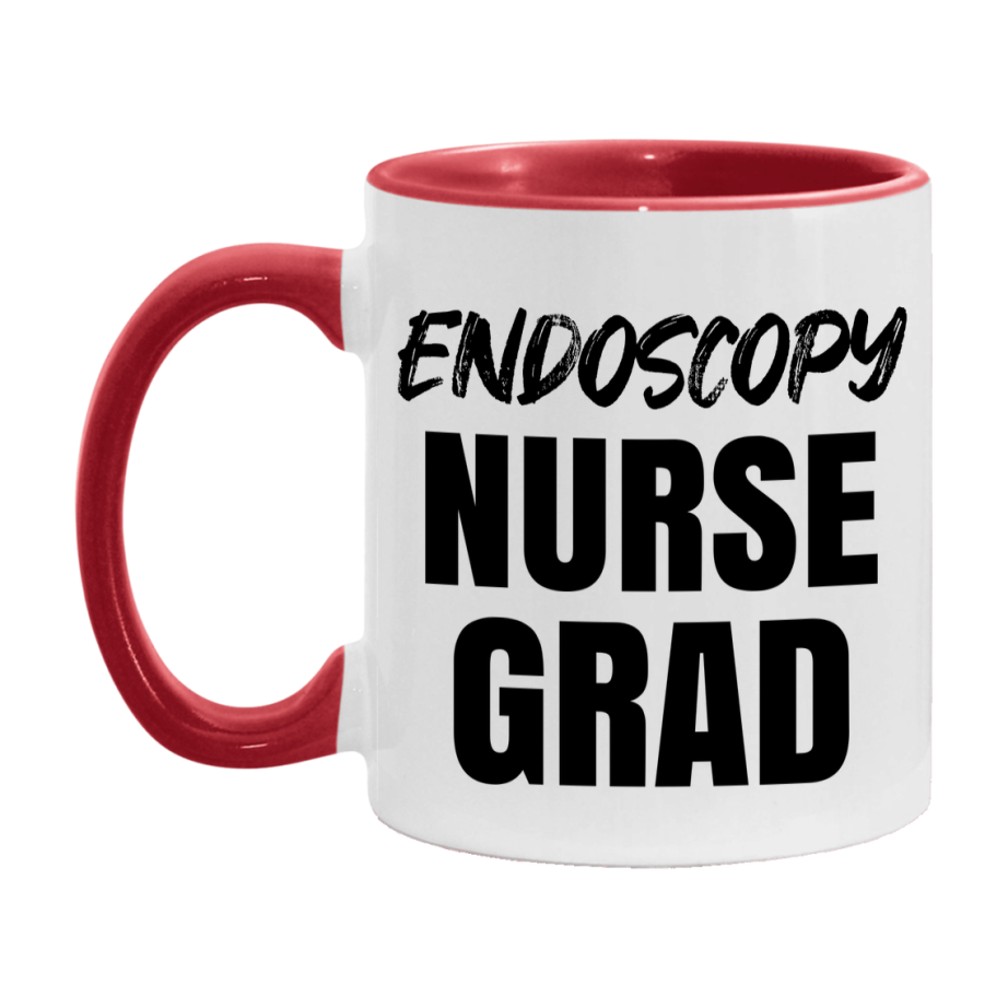 Endoscopy Nurse Grad Coffee Mug - Ceramic Nursing Graduation Gift