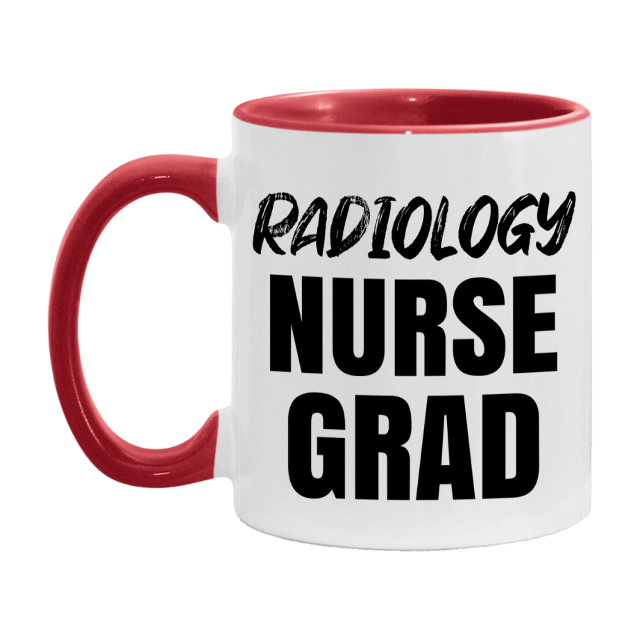 Radiology Nurse Grad Coffee Mug - Ceramic Nursing Graduation Gift