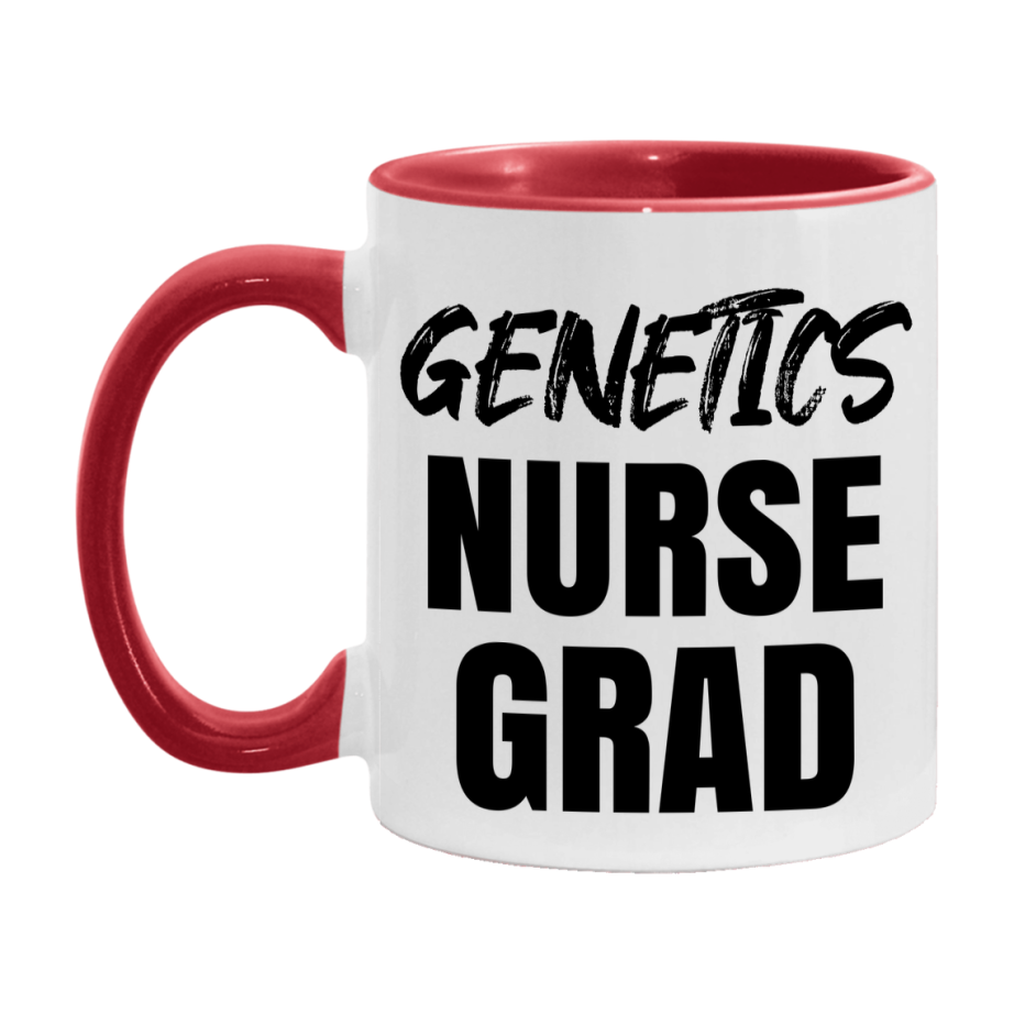 Genetics Nurse Grad Coffee Mug - Ceramic Nursing Graduation Gift