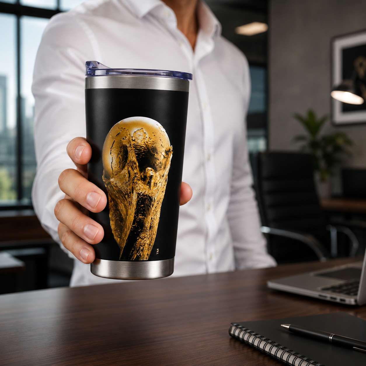 Official FIFA World Cup 2026 Tumbler – 18oz Insulated Travel Mug